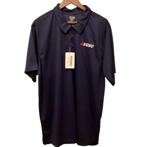 Echo NWT Polo Shirt Men’s Size 2XL Navy Blue Embroidered Logo New With Tags